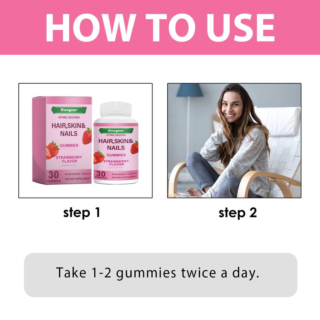 Dietary Supplement Gummies (Strawberry Flavor), Body Care Supplement Gummies
