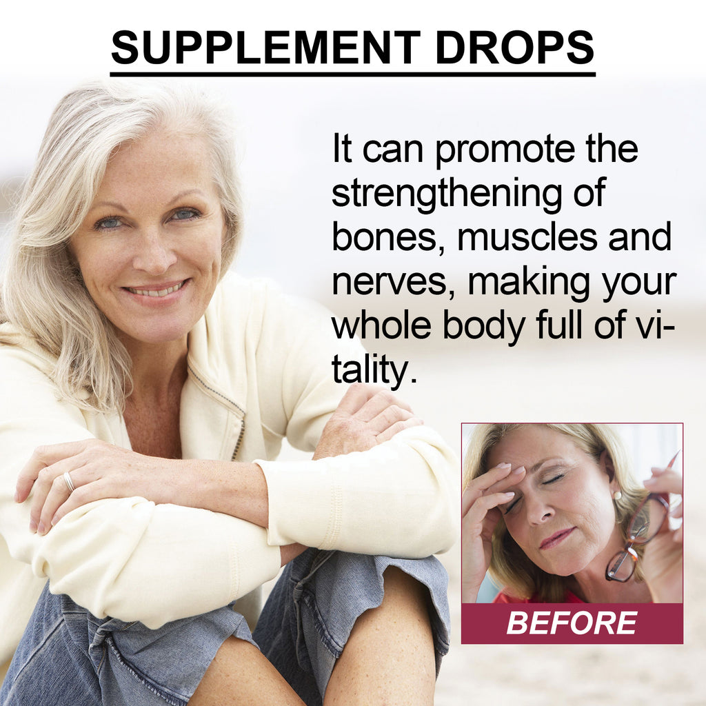 Dietary Supplement Drops, Relieve Physical Discomfort, Stress And Fatigue Supplement Body Nutrition Care Drops